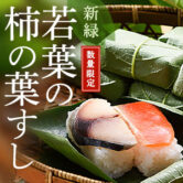 【数量限定】若葉の柿の葉すし